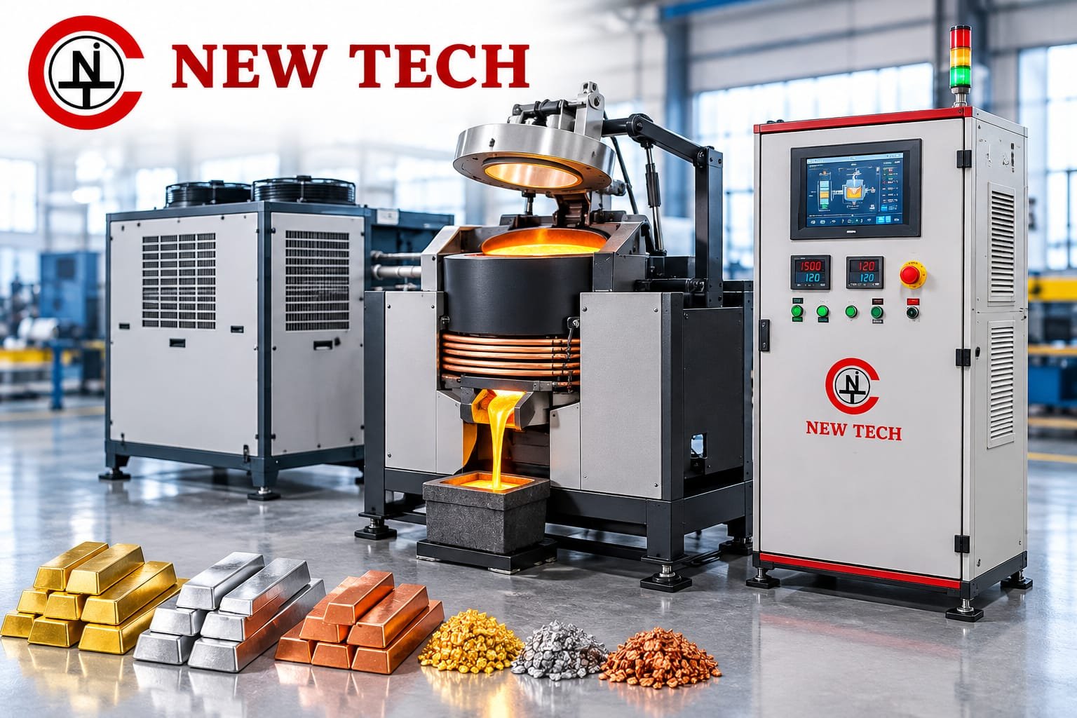 Induction Master Alloy Machine